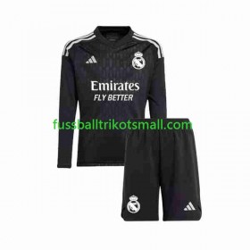 Fußballtrikots Real Madrid Torwart Kinder 2023-2024 Langarm Auswärts-trikot kaufen